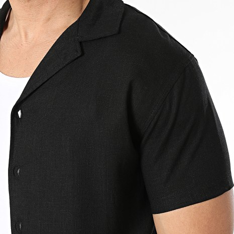 Classic Series - Conjunto Camisa Manga Corta Y Pantalón Corto de chándal 526 Negro