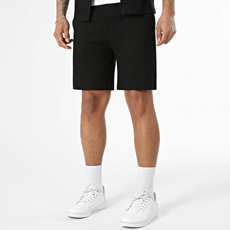 Classic Series - Conjunto Camisa Manga Corta Y Pantalón Corto de chándal 526 Negro