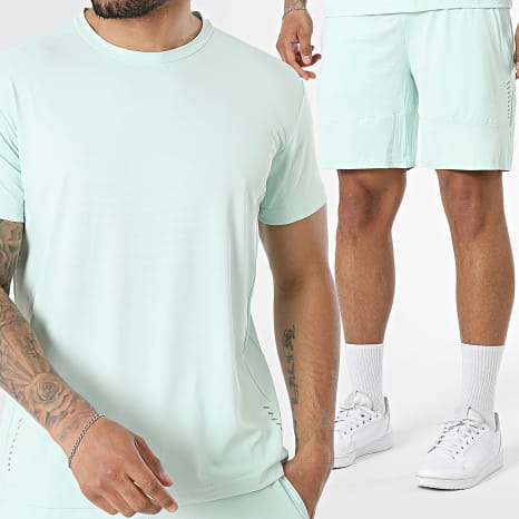 Classic Series - Conjunto Camiseta Y Pantalón Corto de chándal 519 Verde Claro