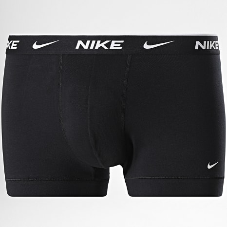 Nike - Lot De 3 Boxers Essential Cotton Stretch KE1284 Noir Violet Bleu