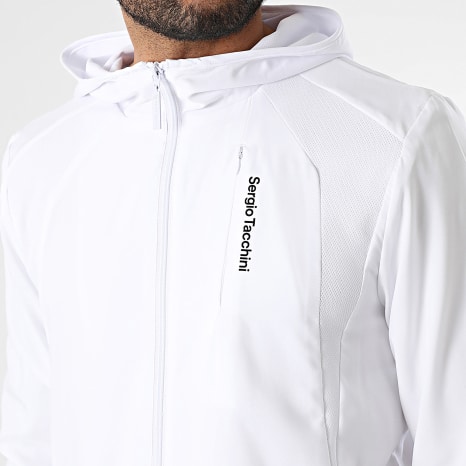 Sergio Tacchini - Ensemble De Survêtement Adriatico 41426 41427 Blanc