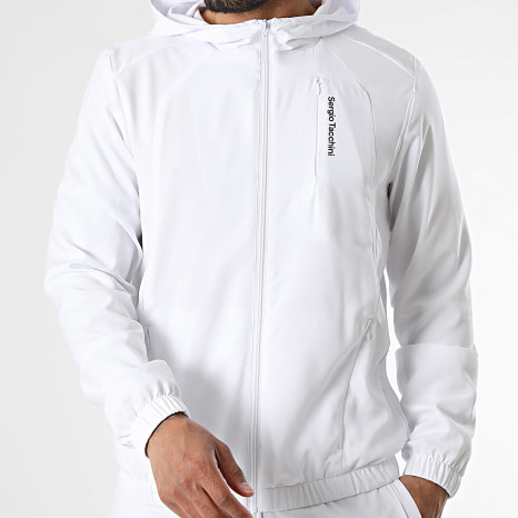Sergio Tacchini - Ensemble De Survêtement Adriatico 41426 41427 Blanc