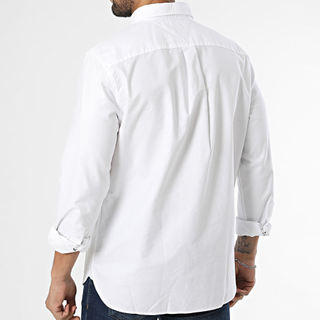 Tommy Hilfiger - Chemise Manches Longues Regular Fit Heritage Oxford 2422 Blanc