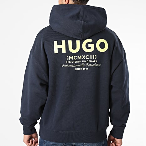 Hugo Azul - Sudadera con Capucha Nazardo 50510724 Azul Marino
