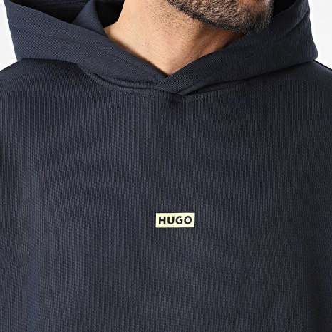 Hugo Azul - Sudadera con Capucha Nazardo 50510724 Azul Marino