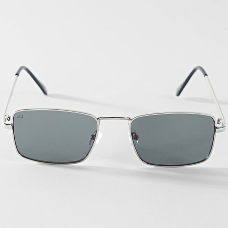 Jack And Jones - Lunettes De Soleil Drew Argenté Noir