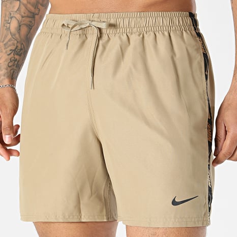 Nike - Pantalón Corto de baño Nesse 555 Beige