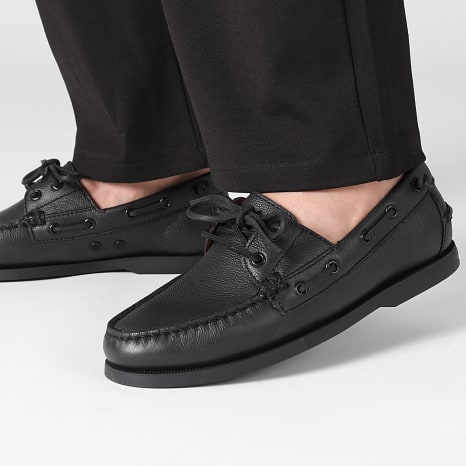 Polo Ralph Lauren - Mocassins Merton Boat Black