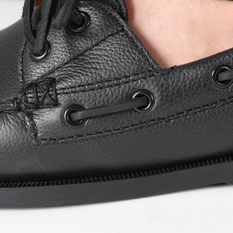 Polo Ralph Lauren - Mocassins Merton Boat Black