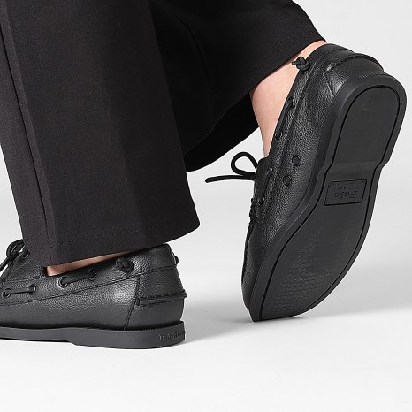 Polo Ralph Lauren - Mocassins Merton Boat Black