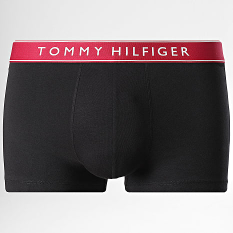 Tommy Hilfiger - Pack de 5 Boxers 3899 Negro Blanco Gris Burdeos Azul Marino