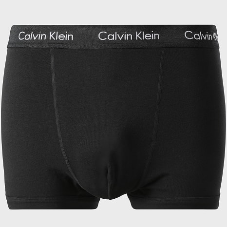 Calvin Klein - Lot De 5 Boxers NB2877A Noir Beige Vert Clair Bleu Clair Bleu Roi