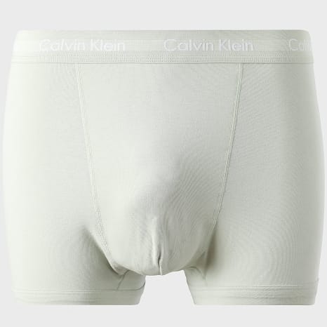 Calvin Klein - Lot De 5 Boxers NB2877A Noir Beige Vert Clair Bleu Clair Bleu Roi
