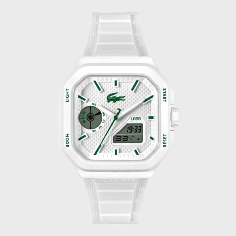 Lacoste - Montre LC33 Blanc Vert