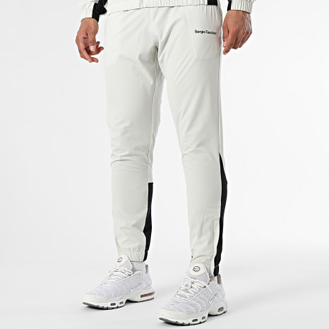 Sergio Tacchini - Ensemble De Survêtement Arcata 41449 41450 Beige Noir