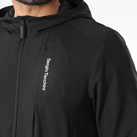 Sergio Tacchini - Ensemble De Survêtement Adriatico 41426 41427 Noir