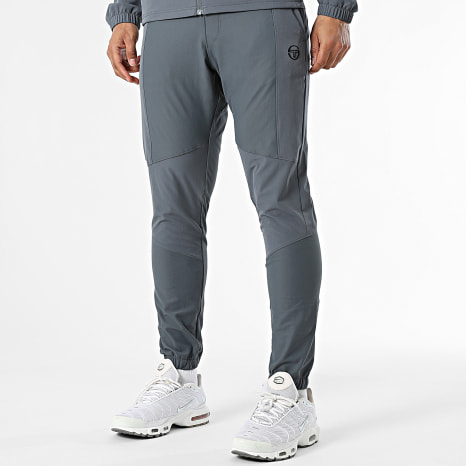 Sergio Tacchini - Ensemble De Survetement Pelle 41129 41130 Gris Anthracite