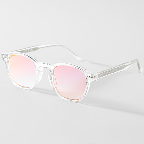 Classic Series - Lunettes De Soleil 137 Transparent Rose Orange