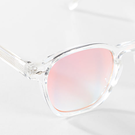 Classic Series - Lunettes De Soleil 137 Transparent Rose Orange