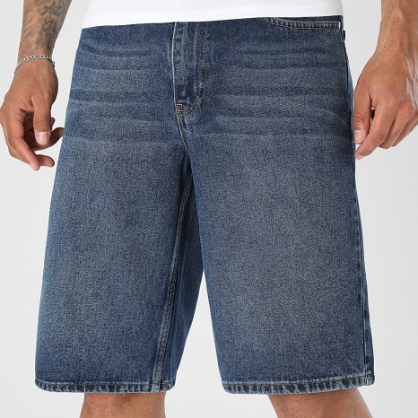 LBO - Short Jean Baggy 4243 Bleu Brut