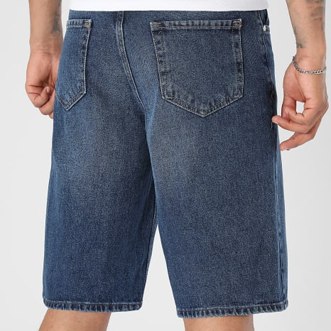 LBO - Short Jean Baggy 4243 Bleu Brut