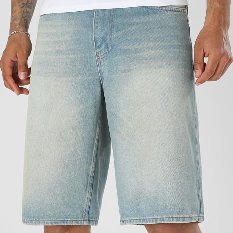 LBO - Short Jean Baggy 4244 Bleu Denim Wash