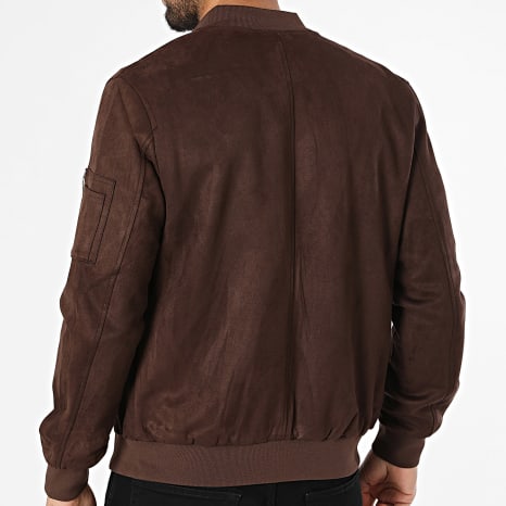 Frilivin - Chaqueta Bomber Cremallera 039 Marrón