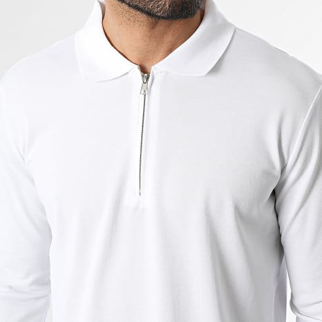 Frilivin - Polo Manga Longa 462 Branco