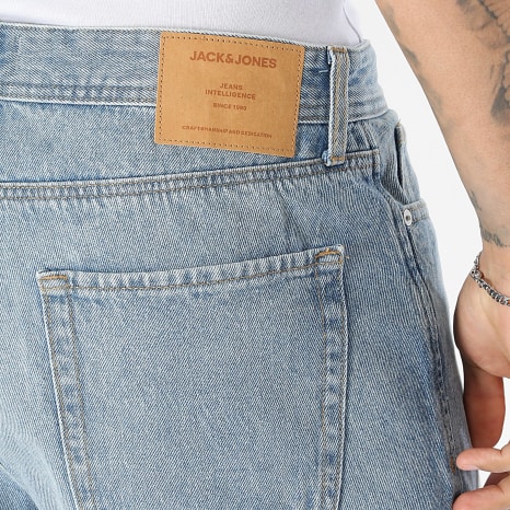Jack And Jones - Pantalón corto Vaquero Loose Tony Original Azul Denim