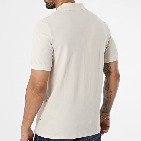 Jack And Jones - Pack de 2 Polos Mangas Curtas Kane Bege Preto