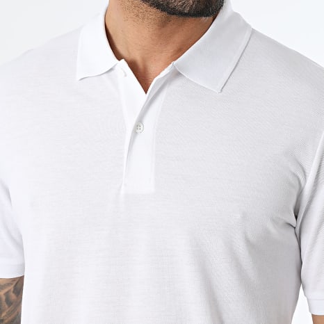 Jack And Jones - Lot De 2 Polos Manches Courtes Kane Blanc Noir