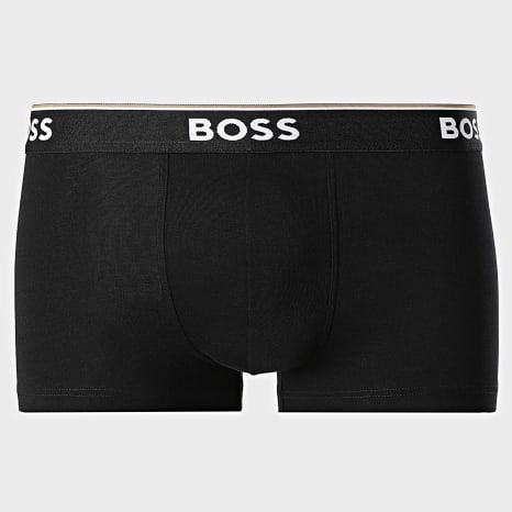 BOSS - Pack de 3 Boxers 50475274 Negro Gris Jaspeado Gris Antracita Jaspeado