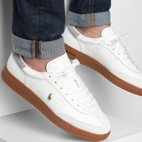 Polo Ralph Lauren - Zapatillas Bedford White Grey
