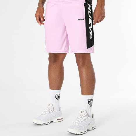 MA9 Mafia Nueve - Ensemble Tee Shirt Et Short Jogging Prime Active Pink Black