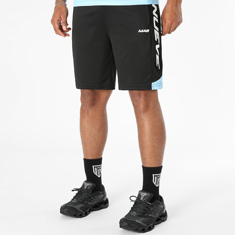 MA9 Mafia Nueve - Ensemble Tee Shirt Et Short Jogging Prime Active Fresh Icy Black