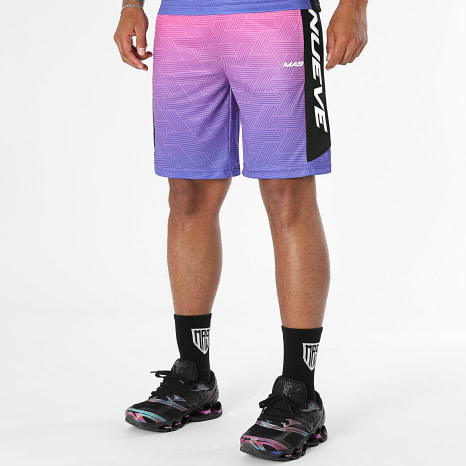 MA9 Mafia Nueve - Ensemble Tee Shirt Et Short Jogging Prime Active Electric Night