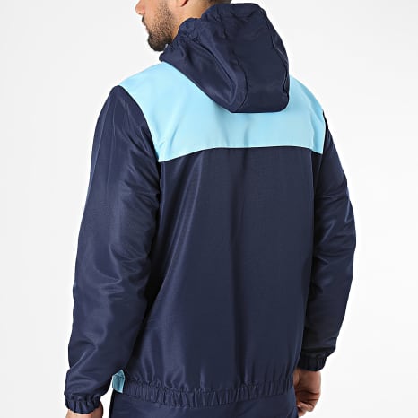 Sergio Tacchini - Ensemble De Survêtement Granada 41460 41461 Bleu Marine Blanc Bleu Clair
