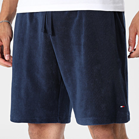 Tommy Hilfiger - Short Jogging Tissu Eponge Towelling 2880 Bleu Marine