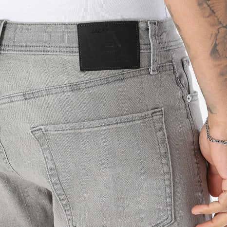 Jack And Jones - Pack de 2 Pantalones cortos Vaquero Regular Fit Rick Original Gris Negro