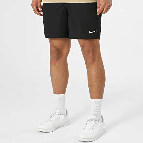Nike - Ensemble Tee Shirt Et Short De Bain Nessa 586 560 Camel Noir
