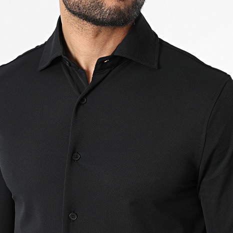 Frilivin - Camisa mangas largas 656 Negro