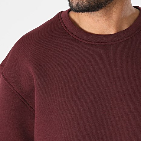 Ikao - Ensemble Tee Shirt Et Short Jogging 675 Bordeaux