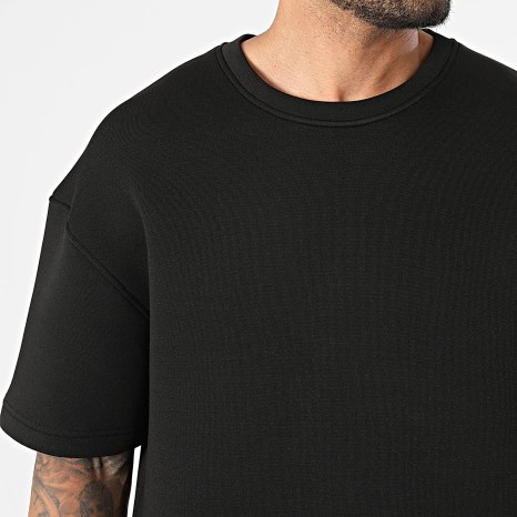 Ikao - Ensemble Tee Shirt Et Pantalon Jogging 674 Noir