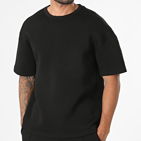 Ikao - Ensemble Tee Shirt Et Pantalon Jogging 674 Noir