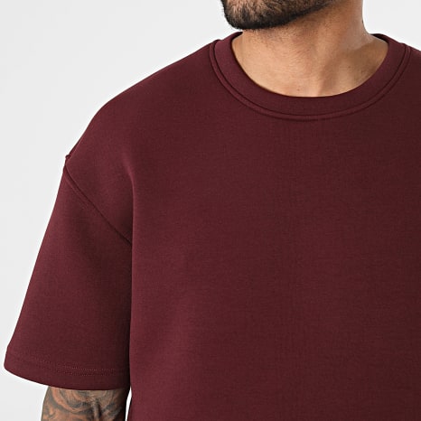 Ikao - Ensemble Tee Shirt Et Pantalon Jogging 674 Bordeaux
