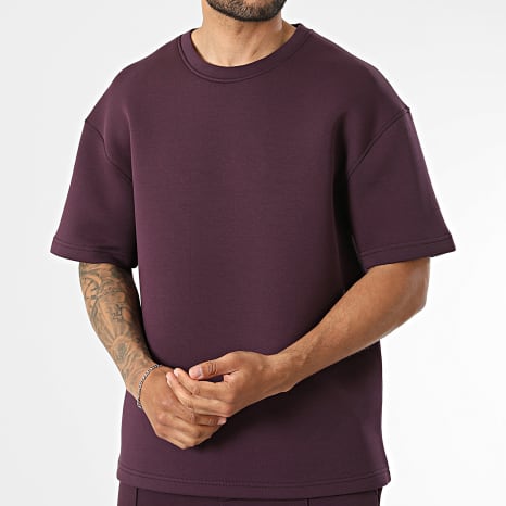 Ikao - Ensemble Tee Shirt Et Pantalon Jogging 674 Violet