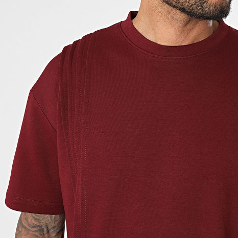 Ikao - Ensemble Tee Shirt Et Pantalon Jogging 138 Bordeaux