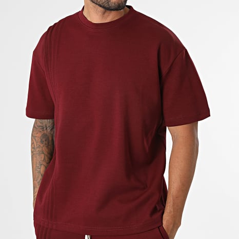 Ikao - Ensemble Tee Shirt Et Pantalon Jogging 138 Bordeaux