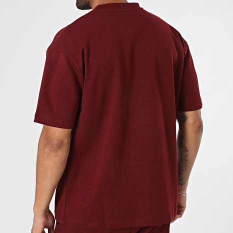 Ikao - Ensemble Tee Shirt Et Pantalon Jogging 138 Bordeaux