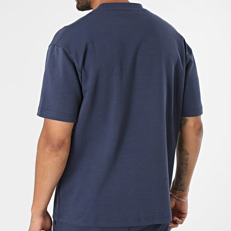 Ikao - Ensemble Tee Shirt Et Pantalon Jogging 138 Bleu Marine